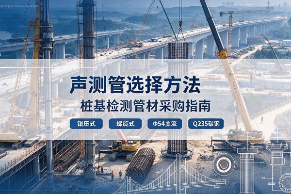 上思声测管选型标准