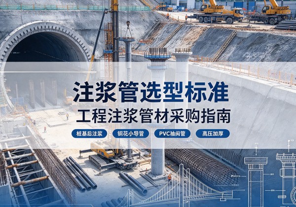 上思注浆管选型标准